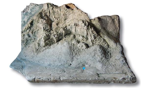 plastico del monte Mia (sorgente Poiana)