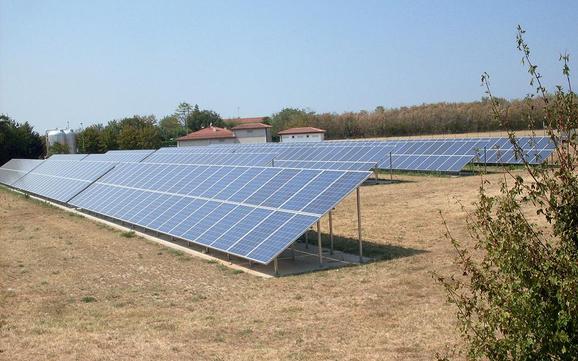 campo fotovoltaico (pozzo di San Giorgio a Firmano)